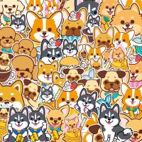 ราคา ชุดสติ๊กเกอร์สุนัขชิบะอินุและคอร์กี้ - สติ๊กเกอร์ไวนิลกันน้ําสําหรับแล็ปท็อป กระเป๋าเดินทาง และกีตาร์ (40179691119)