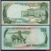 ราคา ธนบัตร เวียดนามใต้ SOUTH VIETNAM 100 ดอง ปี 1972 P-31 หายาก สภาพใหม่ไม่ผ่านใช้ แบงค์สะสม ที่ระลึก (28230889380)