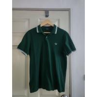 ราคา Fred Perry Twin Tipped Shirt Men size M แท้✅️ มือสอง (45753998919)