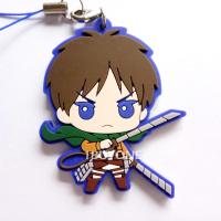ราคา เอเรน เอเลน เยเกอร์ ผ่าพิภพไททัน พวงกุญแจ สแตรปยาง อนิเมะ ฟิกเกอร์ โมเดล Eren Jaeger Attack on Titan FIGURE Model BANDAI (17143190339)