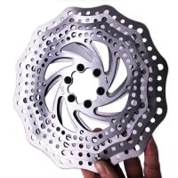 ราคา MTB Cyclocross Road Bike Brake Disc 44mm 6-Bolt, Centerline 140/160/180/203mm Rotor, With Screws (44755597081)