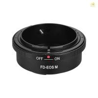 ราคา FD-EOS M เลนส์อะแดปเตอร์แหวนสําหรับ Canon FD เลนส์ Canon EOS M Series กล้องสําหรับ Canon EOS M M2 M3 M5 M6 M10 M50 M100 กล้อง Mirrorless (27433770319)