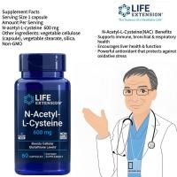 ราคา Life Extension N-Acetyl-L-Cysteine (NAC) 600 mg, 60 capsules Item # 01534 (53652227391)