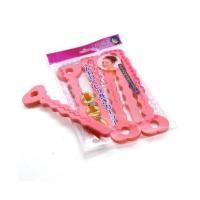 ราคา HBS-S hair accessories Hair Roll 1แพ็ค 6ชิ้น โรลม้วนผมแบบฟองน้ำ รูปกุญแจ สำหรับทำผมลอน (25603976906)