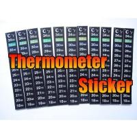 ราคา เทอร์โมมิเตอร์ สติกเกอร์ วัดอุณหภูมิ ตู้ปลา sticker thermometer ปรอท (7645603697)