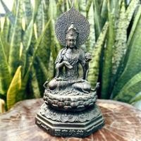 ราคา พระแม่ธรณี เนื้อระฆังโบราณ รุ่นพิธีใหญ่ปี 67 วัดพระกษิติครรภ์ (มูลนิธิพุทธจักษุวิชชาลัย) สูง 24 ซม. อุดผงธูป (57652809345)
