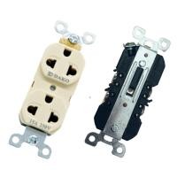 ราคา "DAKO PLUG" N-270TI ปลั๊กตัวเมียช่องคู่เเบบฝัง สีงาช้าง (20026009885)
