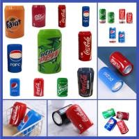 ราคา ปลอกหุ้มกระป๋องเบียร์ ลายกระป๋องเครื่องดื่ม ขนาด 355 มล ซิลิโคน ชุดโค้ก (14518643441)