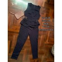 ราคา จั๊มสูทสีน้ำเงิน งานผ้าดี ไซส์M ลูกเล่นตรงเอวโชว์เล็กๆน่ารักมากจ้า ไร้ตำหนิสภาพนางฟ้าจ้า(Used) (20577400684)