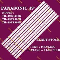 ราคา (ใหม่ 1 ชุด) TH-49ES630K / TH-49FX500K / TH-49FX505K PANASONIC 49" LED TV BACKLIGHT / LAMPU TV TH-49ES630 TH-49FX500 (55256900076)