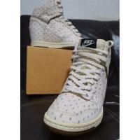 ราคา Nike Dunk Sky Hi Hidden Wedge Women's Cream Gum Sole (22387555624)