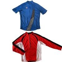 ราคา LU10 | Santini เสื้อปั่นจักรยาน ผ้าเบาสบาย คล่องแคล่ว สีน้ำเงิน/สีแดง (23934511474)