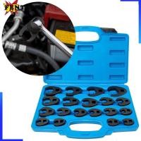 ราคา [Fenteer2] 3/8 1/2 Drive Nut Crowfoot ชุดประแจ 19x 8 มม. ถึง 32 มม. ชุดเครื่องมือประแจ Crowfoot (49809389738)