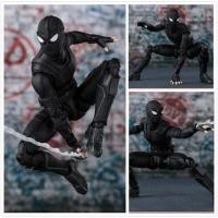 ราคา Spider-Man 2 Stealth Spider-Man Hero Expedition Stealth Suit Black Joint Movable Model (56558661260)