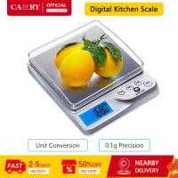 ราคา CAMRY EHA28 เครื่องชั่งดิจิตอลในครัว 1g-3kg ช่วง 0.1g การแปลงหน่วย Tare แบบสัมผัสเดียวที่แม่นยํา (55005551708)