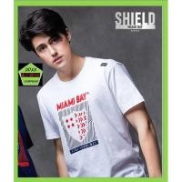 ราคา Miami Bay เสื้อคอกลม ชาย รุ่น Shield สีขาว (7539361841)