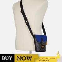 ราคา Coach กระเป๋าสะพาย C6845 TRACK SMALL FLAP CROSSBODY (QBPEM) BY:Madamclassic (25891060081)