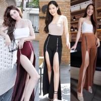 ราคา กางเกงซิปผ่าหน้า ผ้าฮานาโกะ แต่งซิปรูดได้ เก๋ ไม่ซ้ำใคร (1556066415)