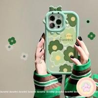 ราคา ดอกไม้สีเขียว เคส OPPO A57 A77s A78 A74 5G A92 A98 Reno 7 8Z A16k A16e realme 9i c53 c51 C55 Narzo 50A Prime (25755100354)
