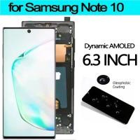 ราคา 6.3 แบบไดนามิก AMOLED สําหรับ Samsung หมายเหตุ 10 N970F note10 N970 N9700 LCD กรอบจอแสดงผล Touch Screen Digitizer Assembly (45707865017)