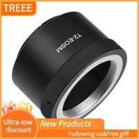 ราคา Treee Treee คู่มือเลนส์อะแดปเตอร์แหวนอลูมิเนียมสำหรับ T2-Mount Canon EOS M1/M2/M3/M5 /M6/M6 Mark II/M10/M50/M100/M200 EF-M กล้อง Mirrorless (56509583705)