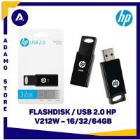 ราคา แฟลชไดรฟ์สีดํา HP v212W 16GB 32GB 64GB USB 2.0 (26085600626)