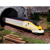 ราคา โมเดลรถไฟEurostar โมเดลรถไฟความเร็วสูง มือสอง สภาพดี ใช้งานได้ โมเดลรถไฟ ความเร็วสูง Eurostar Hornby HO Scale ราคา ok (40323234599)