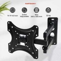 ราคา 17-42 นิ้ว Wall TV Bracket LED LCD Monitor หมุนเอียงแขนยาว Telescopic Strong X-200 (57458853670)