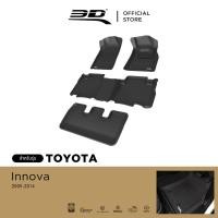 ราคา 3D Mats พรมปูพื้นรถยนต์ TOYOTA พรมปูพื้นรถยนต์ INNOVA 2004-2015 พรมกันลื่น พรมกันนํ้า พรมรถยนต์ (8690304560)