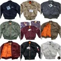 ราคา เสื้อไฟท์ อัลฟ่า ALPHA INDUSTRIES ของแท้ แจ็คเก็ตบอมเบอร์ Ma-1 เสื้อนักบิน Jacket Bomber Jacket Flyer’s Man Ma-1 (23205376334)