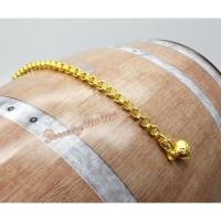 ราคา สร้อยข้อมือ ทองไมครอน ทองหุ้ม (6.5") (51465163)