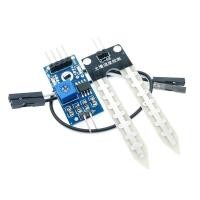 ราคา Soil Moisture Hygrometer Detection Humidity Sensor Module เซนเซอร์วัดความชื้นในดิน (4463974887)