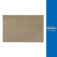 ราคา HOME LIVING STYLE พรมเช็ดเท้าดักฝุ่น MX2046 39X59 ซม. สีเบจ จัดส่งโดย HomePro (13991778368)