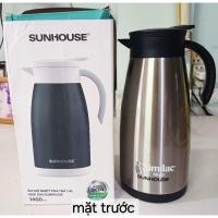 ราคา กระติกน้ําร้อนสแตนเลส Sunhouse 304 1L4 (ของขวัญซิมิแลค) (54359523896)