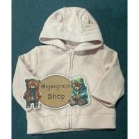 ราคา เสื้อกันหนาวของเด็ก มือสอง มีฮู้ด (สีชมพูอ่อน) Size 60 แบรนด์ Baby Gap ของแท้ ✨% สภาพ 90% (24434046575)