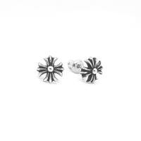 ราคา Chrome Hearts Sterling Silver 925 เครื่องประดับเงินแท้ ต่างหู Double Cross Large Stud Earring Code:CED007 (9314207111)