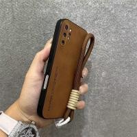 ราคา เคสสําหรับ SAMSUNG Note 10 plus Samsung Note 10 pro Note 9 s10 เคสโทรศัพท์หนังกันลื่นกันกระแทกพร้อมสายคล้องขอบนุ่มและเชือกเส้นเล็ก YBPSKS01 D7KN (49810326816)