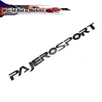 ราคา โลโก้ PAJERO SPORT ปาเจโร่ สปอร์ต ติดฝากระโปรงหน้า Logo PAJERO SPORT สีดำด้าน 1 ชิ้น มีบริการเก็บเงินปลายทาง (28156313160)
