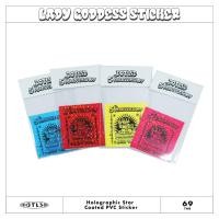 ราคา Lady Goddess Sticker - สติ๊กเกอร์เคลือบโฮโลแกรมดาว คละสี ลายยันต์นางกวักครบรอบ 5 ปี สติ๊กเกอร์กันน้ำ (57557956822)