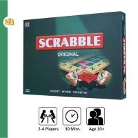 ราคา SCRABBLE Crossword Family Board Game เกมกระดานขูดโรงเรียนประถมศึกษา (48959676298)
