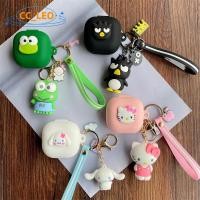 ราคา Suitable for Samsung Galaxy 4 Pro Case Silicone Soft Case Cartoon Keychain Cute Pendant Samsung Galaxy Buds 4 Shockproof Shell Protective Sleeve (48360178425)