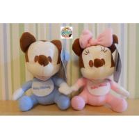 ราคา คู่ตุ๊กตาBaby Minnie&Baby Mickey (ลิขสิทธิ์แท้✨✅✨) (25281166877)