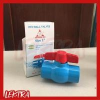 ราคา Thaifeng บอลวาล์วพีวีซี บอลวาล์วPVC ขนาด 1" แบบสวม แบบเกลียว (PVC Ball Valves) (2695157545)
