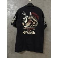 ราคา (สินค้ามือสอง)_พร้อมส่ง_สภาพใหม่มากค่ะ 90% VANSON Bugs Bunny T-shirt size L สีดำ (47202910455)