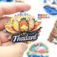 ราคา ที ประเทศไทยโลตัสตู้เย็นสติ๊กเกอร์สามมิติแม่เหล็กสติ๊กเกอร์บ้านเดินทางของที่ระลึกสร้างสรรค์ของขวัญแม่เหล็กตู้เย็นสติ๊กเกอร์ตกแต่งบ้าน (44180303953)