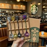 ราคา ช้อนกาแฟ ช้อนคนกาแฟ สำหรับชงกาแฟ SUS304สแตนเลส วัสดุอย่างดี ปลอดภัย สีไม่ลอก สำหรับชงกาแฟ ทานขนม ช้อนการ์ตูน (9119075266)