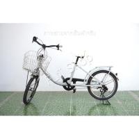 ราคา จักรยานแม่บ้านญี่ปุ่น - ล้อ 20 นิ้ว - มีเกียร์ - Bridgestone Bikke 2 - สีฟ้า [จักรยานมือสอง] (25690998561)