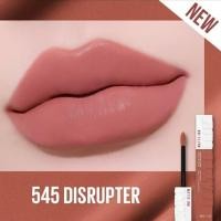 ราคา MAYBELLINE SUPER STAY MATTE INK เบอร์ 545 DISRUPTER ลิปจิ้มจุ่มเนื้อแมท เมย์เบลลีน ซุปเปอร์ สเตย์ แมท อิ้งค์ ลิปสติก (45709913148)