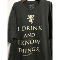 ราคา เสื้อยืด มือสอง ลายภาพยนตร์ ลายซีรีย์ Game Of Thrones อก 52 ยาว 30 (20482524858)