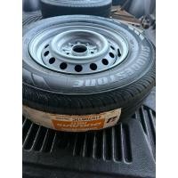 ราคา กะทะล้อใหม่ป้ายแดง ⭕️ขอบ 15 TOYOTA 5 รู รีโว่ วีโก้ พร้อมยางใหม่ 215/70R15 บริดโตน R6111 ปี 25 รถกะบะบรรทุก ราคา 1 ล้อ (46156311713)